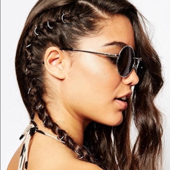 Simple Hair Rings (10- pack) - Picture 2 of 4